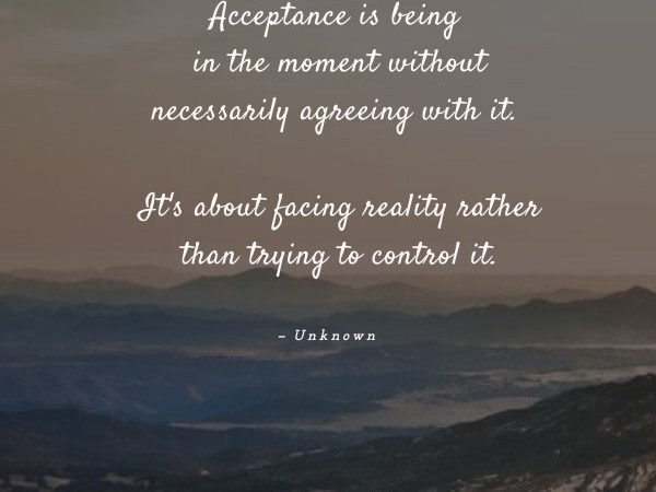 ACCEPTANCE
